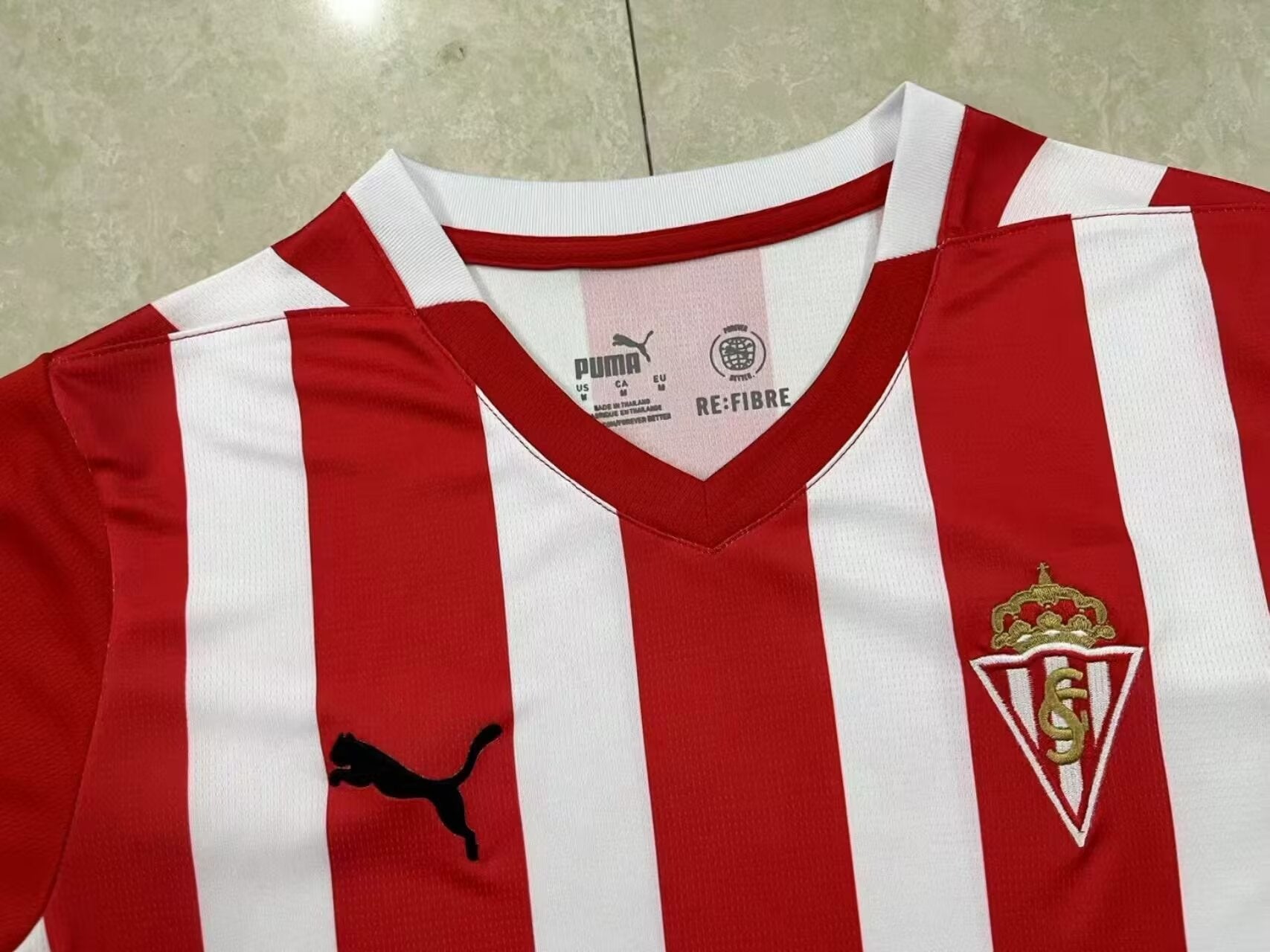 SPORTING GIJON KIT HOME 2024/2025