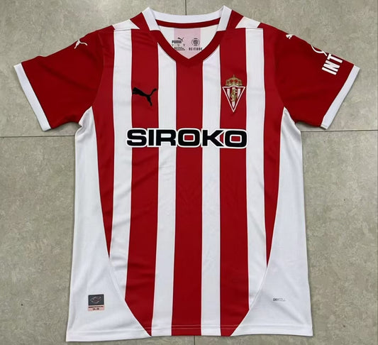 SPORTING GIJON KIT HOME 2024/2025